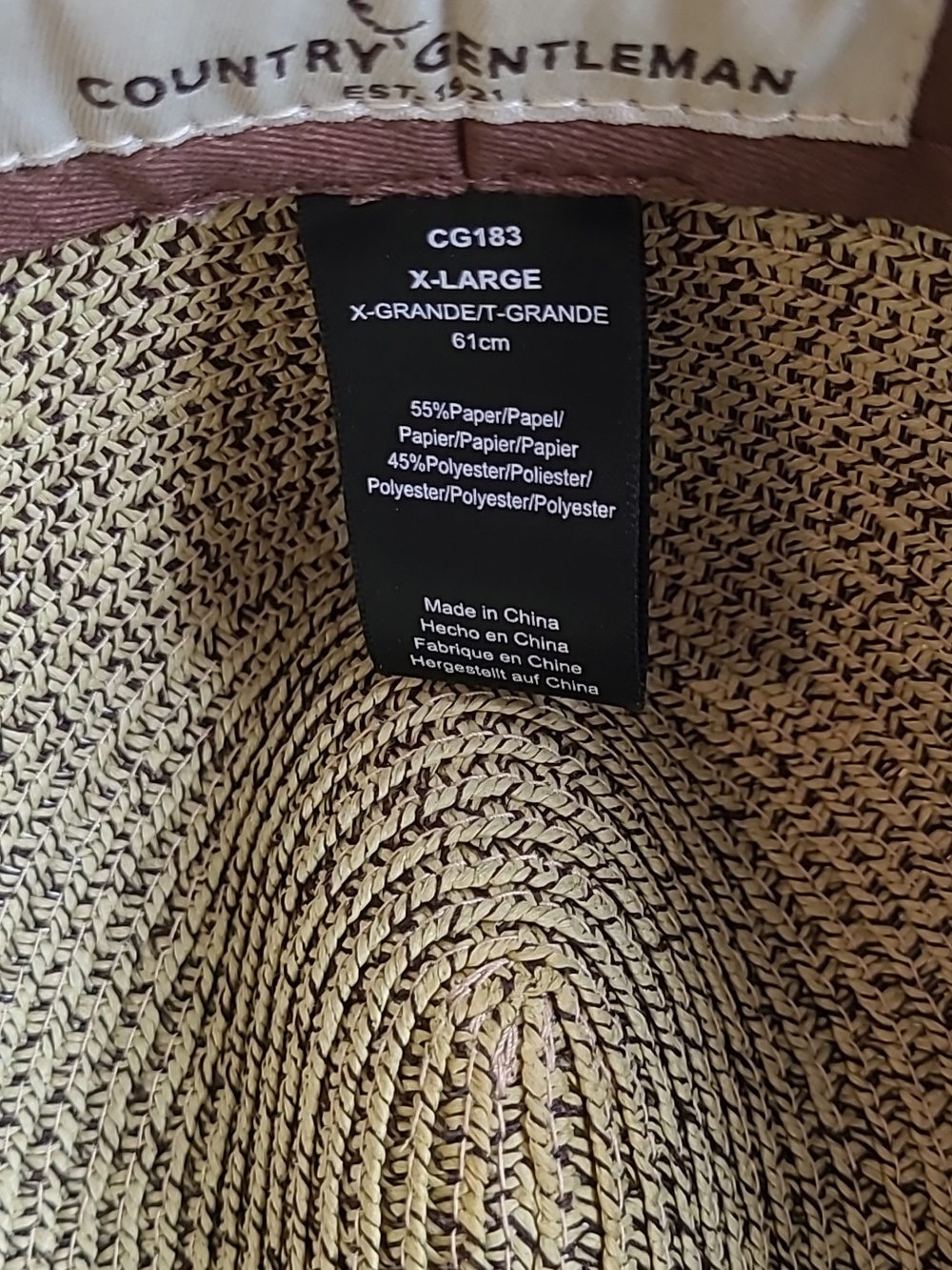 Country Gentleman Theo Braided Fedora - Picture 4 of 5